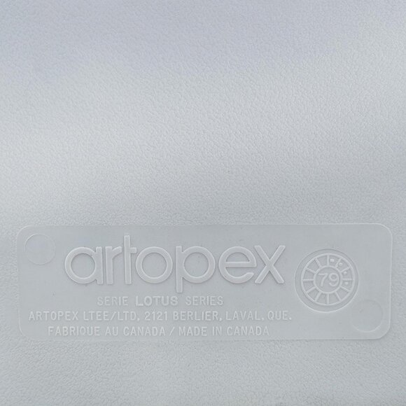 1976 Gorgeous Pair of Two Lotus Stackable Chairs by Paul Boulva for Artopex. - Picture 9 of 9